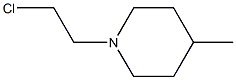 1-(2-Chloroethyl)-4-methylpiperidine 结构式