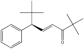 (4E,6R)-2,2,7,7-Tetramethyl-6-phenyl-4-octen-3-one 结构式