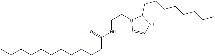 1-(2-Lauroylaminoethyl)-2-octyl-4-imidazoline 结构式