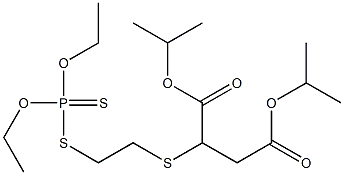 Dithiophosphoric acid S-[2-[1,2-bis(isopropyloxycarbonyl)ethylthio]ethyl]O,O-diethyl ester 结构式
