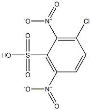 3-Chloro-2,6-dinitrobenzenesulfonic acid 结构式