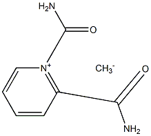 Bis(aminocarbonyl)(pyridinium-1-yl)methaneide 结构式