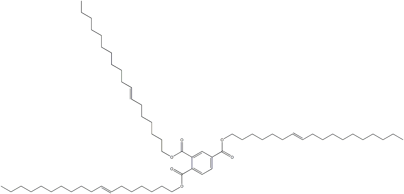 1,2,4-Benzenetricarboxylic acid tri(7-octadecenyl) ester 结构式