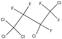 1,1,1,3,4-Pentachloro-2,2,3,4,4-pentafluorobutane 结构式