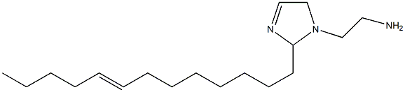 1-(2-Aminoethyl)-2-(8-tridecenyl)-3-imidazoline 结构式