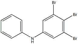 3,4,5-Tribromophenylphenylamine 结构式