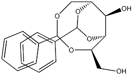1-O,5-O:2-O,4-O-Dibenzylidene-D-glucitol 结构式