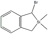 2,3-Dihydro-1-bromo-2,2-dimethyl-2-sila-1H-indene 结构式