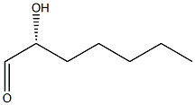 [R,(+)]-2-Hydroxyheptanal 结构式