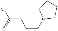 1-Pyrrolidinebutanoic acid chloride 结构式