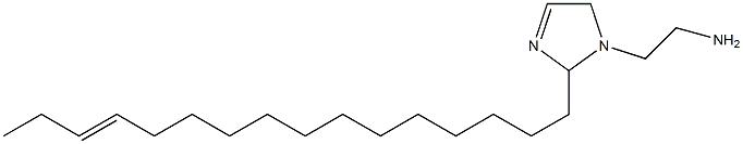 1-(2-Aminoethyl)-2-(13-hexadecenyl)-3-imidazoline 结构式