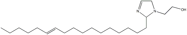 2-(11-Heptadecenyl)-3-imidazoline-1-ethanol 结构式