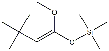 (E)-1-(Trimethylsilyloxy)-1-methoxy-3,3-dimethyl-1-butene 结构式