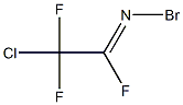 N-Bromo 2-chloro-1,2,2-trifluoroethanimine 结构式