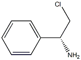 (1R)-1-Phenyl-2-chloroethaneamine 结构式