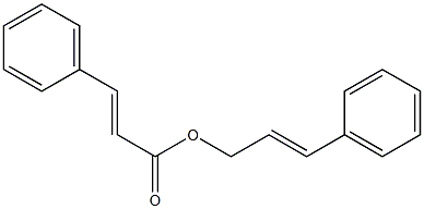 Cinnamic acid 3-phenyl-2-propenyl ester 结构式