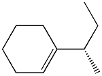 (+)-1-[(S)-sec-Butyl]cyclohexene 结构式