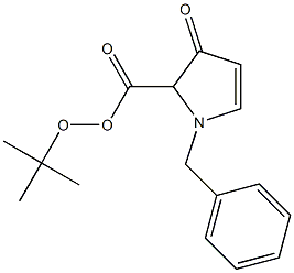 1-Benzyl-2,3-dihydro-2-hydroxy-3-oxo-1H-pyrrole-2-carboxylic acid tert-butyl ester 结构式