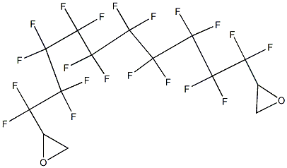 3,3,4,4,5,5,6,6,7,7,8,8,9,9,10,10,11,11,12,12-Icosafluoro-1,2:13,14-bisepoxy-tetradecane 结构式