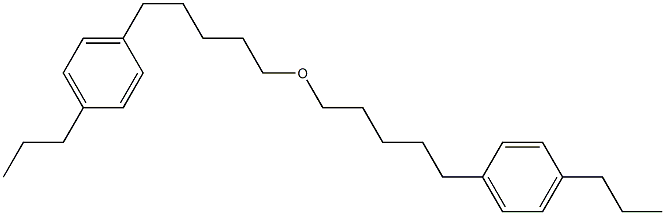 4-Propylphenylpentyl ether 结构式