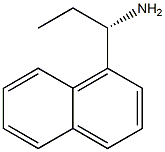 (S)-1-(1-Naphtyl)propane-1-amine 结构式