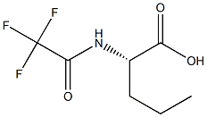 N-(Trifluoroacetyl)-L-norvaline 结构式