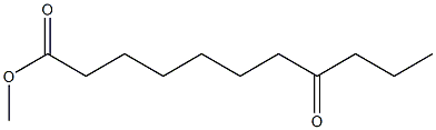 8-Oxoundecanoic acid methyl ester 结构式