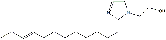 2-(9-Dodecenyl)-3-imidazoline-1-ethanol 结构式