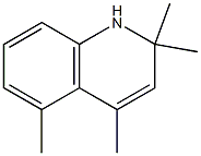 1,2-Dihydro-2,2,4,5-tetramethylquinoline 结构式