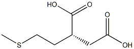 [R,(-)]-[2-(Methylthio)ethyl]succinic acid 结构式