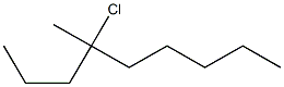 4-Chloro-4-methylnonane 结构式