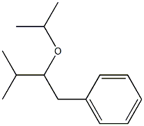 (2-Isopropyloxy-3-methylbutyl)benzene 结构式