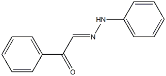 2-Phenylethanedione 1-phenylhydrazone 结构式