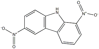 1,6-Dinitro-9H-carbazole 结构式