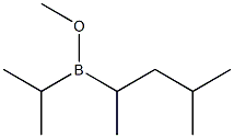 (1,3-Dimethylbutyl)isopropyl(methoxy)borane 结构式