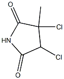 2,3-Dichloro-2-methylsuccinimide 结构式