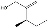 [R,(-)]-3-Methyl-2-methylene-1-pentanol 结构式