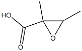 3-Methyloxirane-2-carboxylic acid 2-methyl ester 结构式