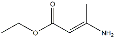 3-Aminoisocrotonic acid ethyl ester 结构式