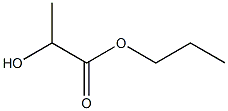 (-)-L-Lactic acid propyl ester 结构式