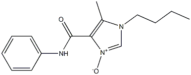 1-Butyl-5-methyl-N-phenyl-1H-imidazole-4-carboxamide 3-oxide 结构式