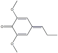 2,6-Dimethoxy-4-propylidene-2,5-cyclohexadien-1-one 结构式