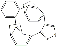 3,4-[o-Phenylenebis(ethylene-3,1-phenylene)]-1,2,5-thiadiazole 结构式