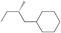 (+)-[(S)-2-Methylbutyl]cyclohexane 结构式