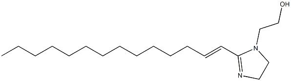 2-(1-Tetradecenyl)-2-imidazoline-1-ethanol 结构式