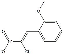 2-Methoxy-1-(2-chloro-2-nitrovinyl)benzene 结构式