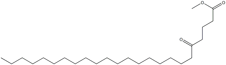 5-Oxotetracosanoic acid methyl ester 结构式