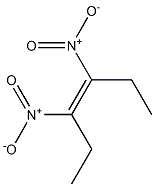 (Z)-3,4-Dinitro-3-hexene 结构式