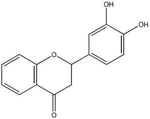 3',4'-Dihydroxyflavanone 结构式