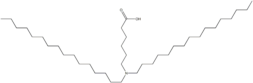 6-(Dihexadecylamino)hexanoic acid 结构式